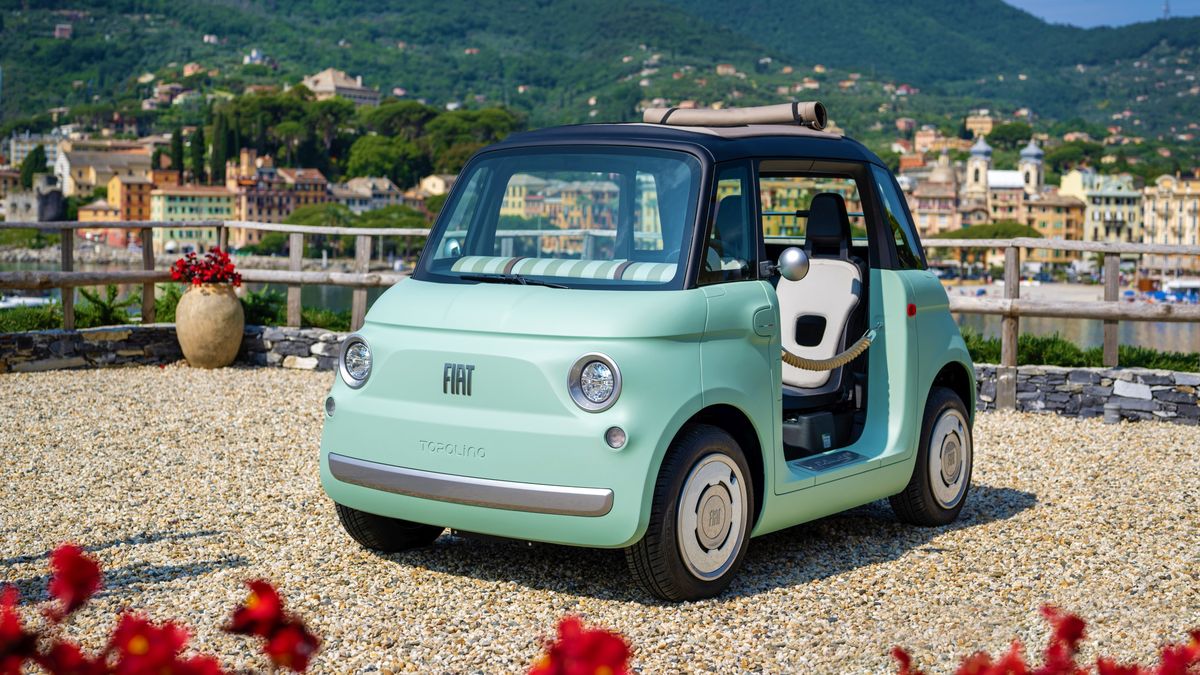 Fiat Topolino se vrací jako elektrické mikroauto bez dveří